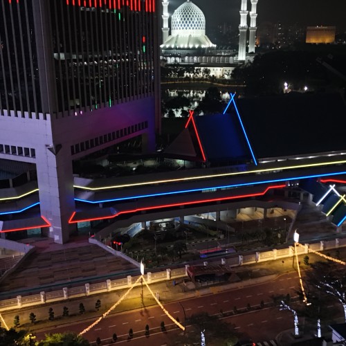 OLE LED Strip at MBSA Buidling, Shah Alam, Selangor